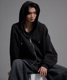 ヘビーウェイトヴィンテージ ショートフルジップパーカー