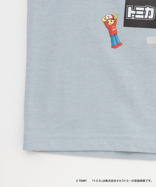 b・ROOM（ビールーム）の「【トミカ】【カイテキ天竺】Collection Tシャツ（Tシャツ/カットソー・キッズ・オフホワイト/ブルーグレー/スモークピンク・130cm/110cm/120cm/100cm）」の19枚目の写真