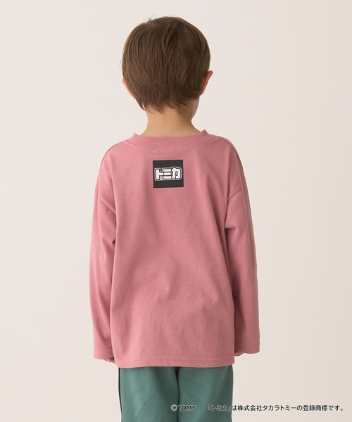 b・ROOM（ビールーム）の「【トミカ】【カイテキ天竺】Collection Tシャツ（Tシャツ/カットソー・キッズ・オフホワイト/ブルーグレー/スモークピンク・130cm/110cm/120cm/100cm）」の10枚目の写真