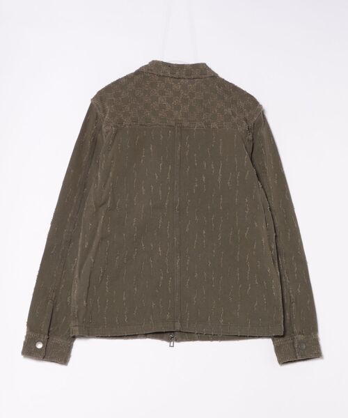 Desigual（デシグアル）の「ダブルジッパージャケット（ブルゾン・メンズ・グリーン・S/L/XL）」の2枚目の写真