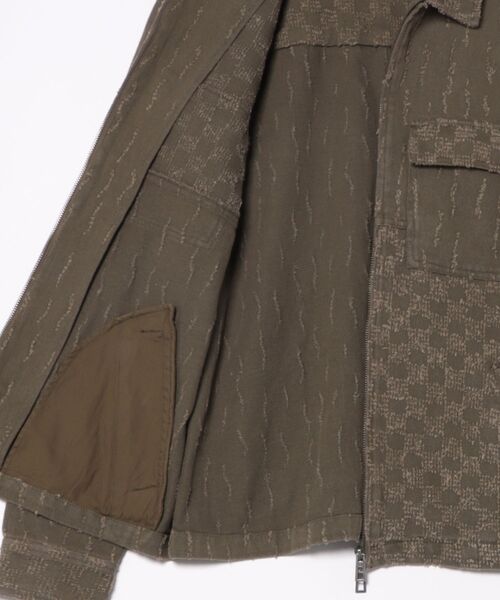 Desigual（デシグアル）の「ダブルジッパージャケット（ブルゾン・メンズ・グリーン・S/L/XL）」の3枚目の写真