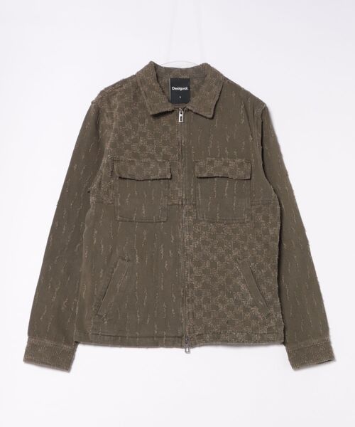 Desigual（デシグアル）の「ダブルジッパージャケット（ブルゾン・メンズ・グリーン・S/L/XL）」の8枚目の写真