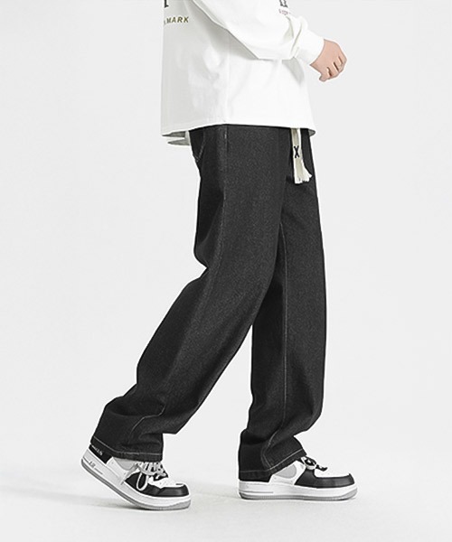 SBG(エスビー)の「SBG リラクシー デニムパンツ ウェストゴム(デニムパンツ・メンズ・ブラック/グレー/ライトブルー/ブルー・LARGE/MEDIUM/SMALL)」の17枚目の写真