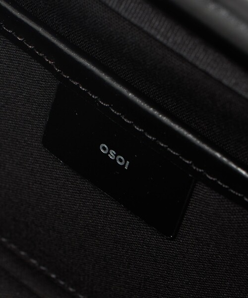 OSOI（オソイ）の「＜OSOI＞BOAT WIDE MINI STUD バッグ（ショルダーバッグ・レディース・ブラック・FREE）」の11枚目の写真
