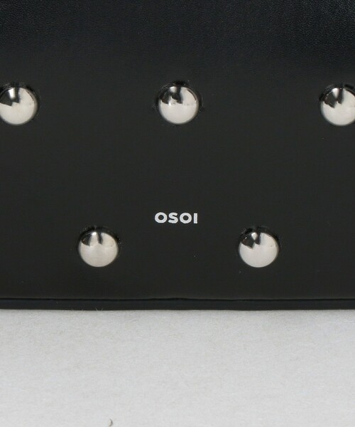 OSOI（オソイ）の「＜OSOI＞BOAT WIDE MINI STUD バッグ（ショルダーバッグ・レディース・ブラック・FREE）」の12枚目の写真