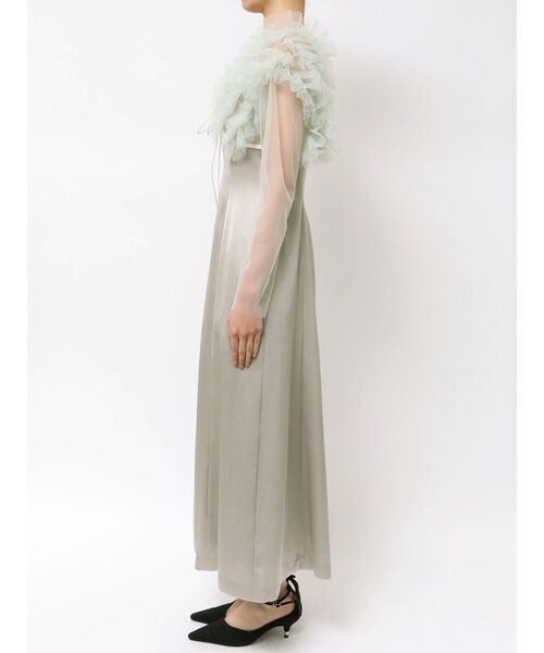 【モンチッチ】LAGUNAMOON LADYチュールボレロキャミワンピース LAGUNAMOON ドレス LADYチュールボレロキャミワンピース