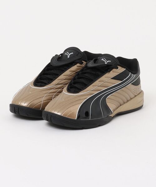 ハム汰。 PUMA プーマ V-S2 GOALGETTER 403282 02GOLD/BK（スニーカー