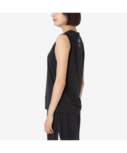 Reebok（リーボック）の「メッシュ タンクトップ / RIVER BB MESH TANK（タンクトップ・レディース・ブラック/ホワイト・X-SMALL/MEDIUM/SMALL）」の3枚目の写真