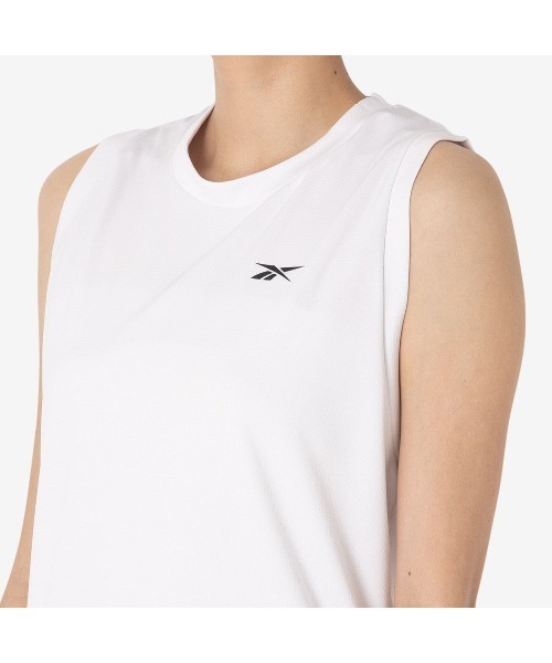 Reebok（リーボック）の「メッシュ タンクトップ / RIVER BB MESH TANK（タンクトップ・レディース・ブラック/ホワイト・X-SMALL/MEDIUM/SMALL）」の10枚目の写真
