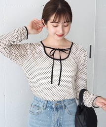 tiptop | 前後2wayアソートパイピングシアーロンT(Tシャツ/カットソー)