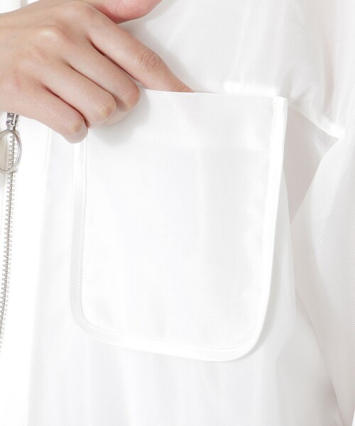 LOVELESS（ラブレス）の「ラッセルメッシュカーディガン（カーディガン/ボレロ・レディース・ブラック/オフホワイト・36）」の13枚目の写真