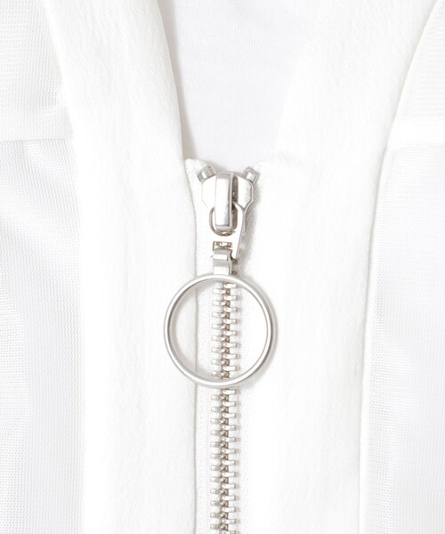 LOVELESS（ラブレス）の「ラッセルメッシュカーディガン（カーディガン/ボレロ・レディース・ブラック/オフホワイト・36）」の16枚目の写真