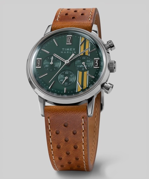 TIMEX（タイメックス）の「TIMEX/タイメックス マーリン 腕時計 TX-TW2W99100 ユニセックス（アナログ腕時計・レディース・グリーン・FREE）」の2枚目の写真