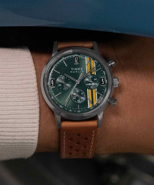 TIMEX（タイメックス）の「TIMEX/タイメックス マーリン 腕時計 TX-TW2W99100 ユニセックス（アナログ腕時計・レディース・グリーン・FREE）」の3枚目の写真