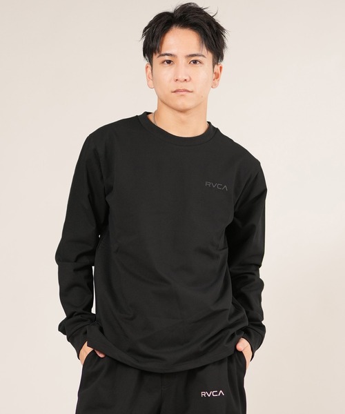 RVCA/ルーカ RVCA LOGO LT ロンT BF042-P51（Tシャツ/カットソー