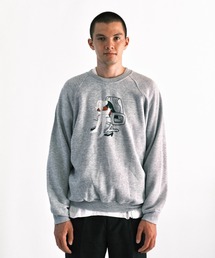 ネイタルデザイン　スウェット　Lサイズ natal design ネイタルデザイン NATAL DESIGN DENIM SWEAT CREW NECK2