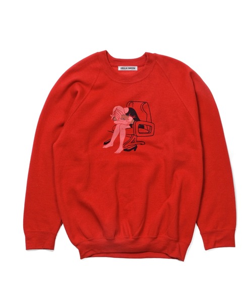 NATAL DESIGN（ネイタルデザイン）の「Zzz... Sweat（スウェット・メンズ・レッド/グレー・X-LARGE/LARGE/MEDIUM）」の2枚目の写真