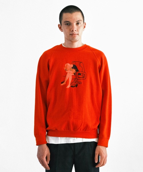 NATAL DESIGN（ネイタルデザイン）の「Zzz... Sweat（スウェット・メンズ・レッド/グレー・X-LARGE/LARGE/MEDIUM）」の3枚目の写真