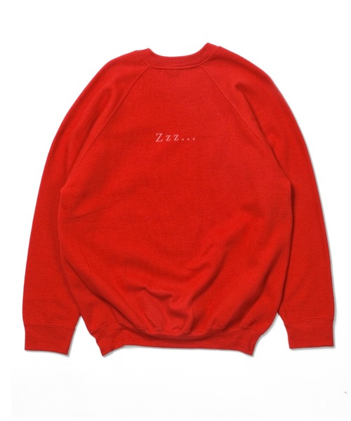 NATAL DESIGN（ネイタルデザイン）の「Zzz... Sweat（スウェット・メンズ・レッド/グレー・X-LARGE/LARGE/MEDIUM）」の4枚目の写真