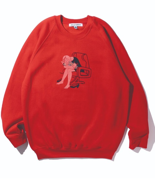 NATAL DESIGN（ネイタルデザイン）の「Zzz... Sweat（スウェット・メンズ・レッド/グレー・X-LARGE/LARGE/MEDIUM）」の12枚目の写真