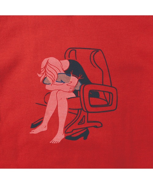 NATAL DESIGN（ネイタルデザイン）の「Zzz... Sweat（スウェット・メンズ・レッド/グレー・X-LARGE/LARGE/MEDIUM）」の11枚目の写真