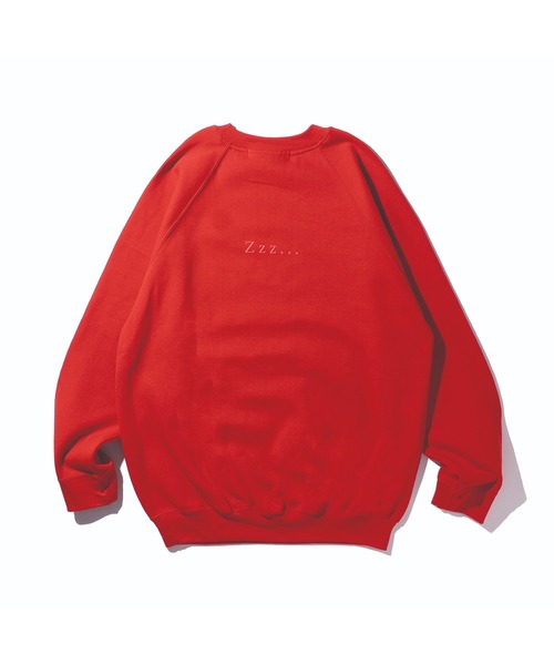 NATAL DESIGN（ネイタルデザイン）の「Zzz... Sweat（スウェット・メンズ・レッド/グレー・X-LARGE/LARGE/MEDIUM）」の10枚目の写真