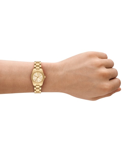 MICHAEL KORS(マイケルコース)の「マイケル・コース 腕時計 レディース アナログ ステンレス MK4950SET(アナログ腕時計・レディース・ゴールド・FREE)」の5枚目の写真
