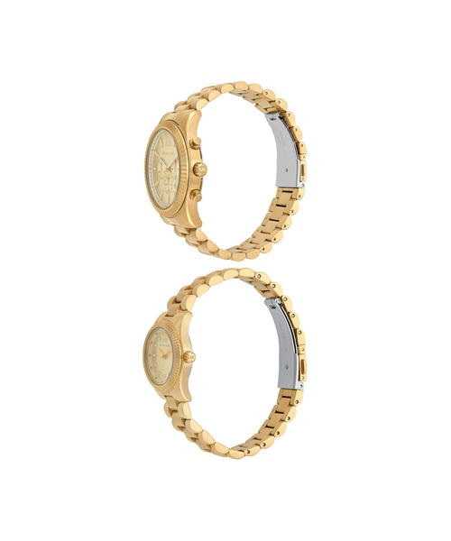 MICHAEL KORS(マイケルコース)の「マイケル・コース 腕時計 レディース アナログ ステンレス MK4950SET(アナログ腕時計・レディース・ゴールド・FREE)」の3枚目の写真