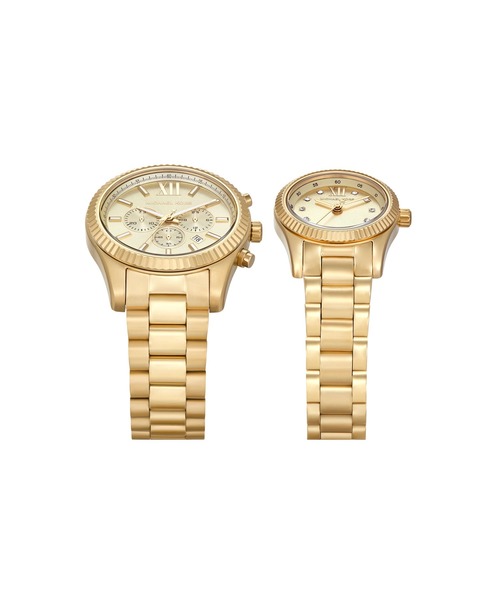 MICHAEL KORS(マイケルコース)の「マイケル・コース 腕時計 レディース アナログ ステンレス MK4950SET(アナログ腕時計・レディース・ゴールド・FREE)」の4枚目の写真