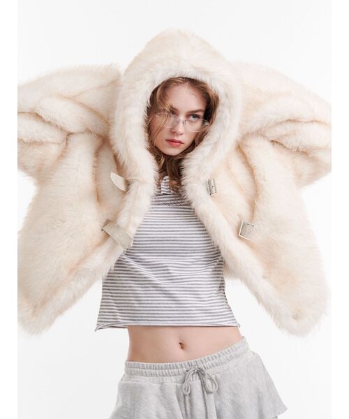 jouetie（ジュエティ）の「ラインストーンフリルトップス（Tシャツ/カットソー・レディース・ブラック/グレー/ピンク・MEDIUM）」の15枚目の写真