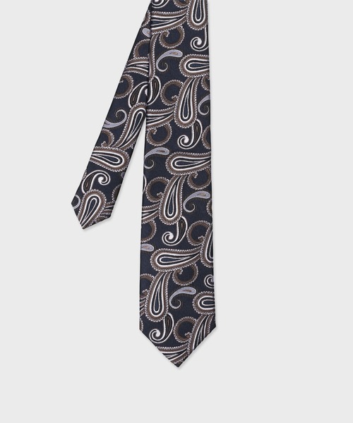Paul Smith(ポールスミス)の「モダンペイズリー タイ【250106 552MT】(ネクタイ・メンズ・ダークグレー/ダークブルー/グリーン・FREE)」の3枚目の写真