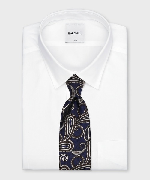 Paul Smith(ポールスミス)の「モダンペイズリー タイ【250106 552MT】(ネクタイ・メンズ・ダークグレー/ダークブルー/グリーン・FREE)」の9枚目の写真