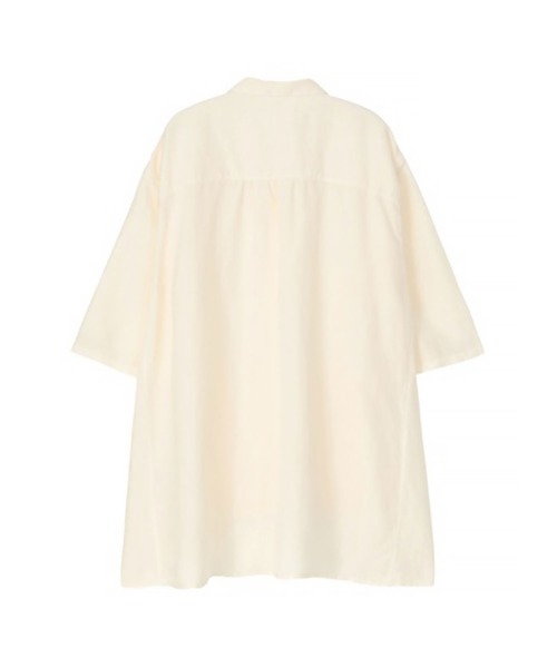 Plantation(プランテーション)の「リネンレーヨン / (O)(シャツ/ブラウス・レディース・オフホワイト/ピンク・M size)」の10枚目の写真