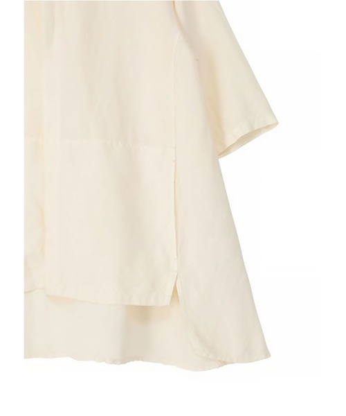 Plantation(プランテーション)の「リネンレーヨン / (O)(シャツ/ブラウス・レディース・オフホワイト/ピンク・M size)」の7枚目の写真