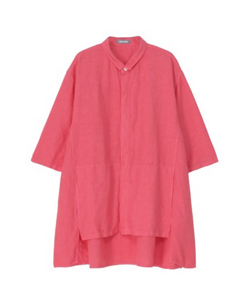 Plantation(プランテーション)の「リネンレーヨン / (O)(シャツ/ブラウス・レディース・オフホワイト/ピンク・M size)」の4枚目の写真