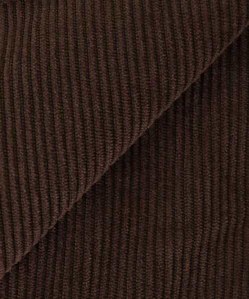 MAJESTIC LEGON（マジェスティックレゴン）の「ボアトリムクロップドジャケット（その他アウター・レディース・ネイビー/ブラウン・SMALL/MEDIUM）」の3枚目の写真