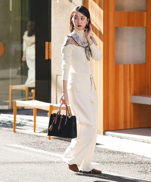 RODE SKO(ロデスコ)の「チャーム付ミドルバッグ『Msize』(トートバッグ・レディース・グレー/ブラック系その他/アイボリー/ミント・ONE)」の19枚目の写真