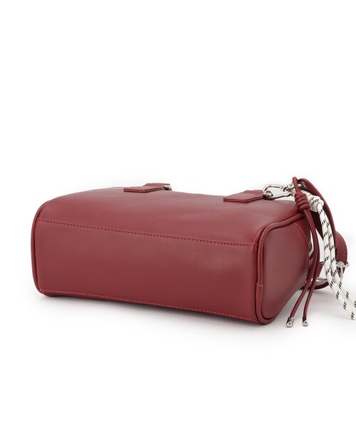 Ober Tashe(オーバータッシェ)の「2wayボストンショルダーバッグ(ショルダーバッグ・レディース・ブラック/アイボリー/ワインレッド・FREE)」の15枚目の写真