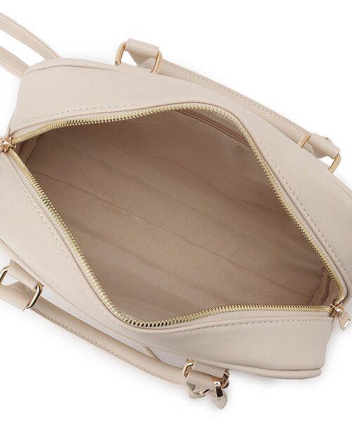 Ober Tashe(オーバータッシェ)の「2wayボストンショルダーバッグ(ショルダーバッグ・レディース・ブラック/アイボリー/ワインレッド・FREE)」の16枚目の写真