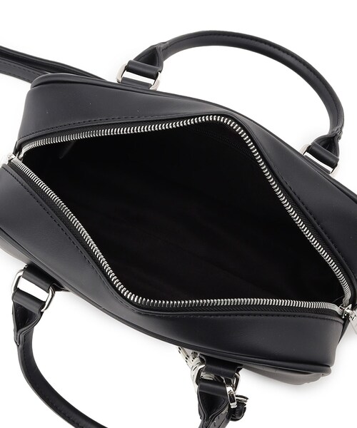 Ober Tashe(オーバータッシェ)の「2wayボストンショルダーバッグ(ショルダーバッグ・レディース・ブラック/アイボリー/ワインレッド・FREE)」の17枚目の写真