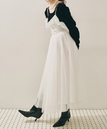 J1U by LA BELLE ETUDE | ヘムフリルコルセットワンピース(ワンピース)