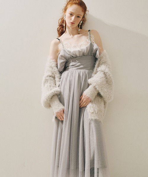 ヘムフリルコルセットワンピース（ワンピース）｜J1U by LA