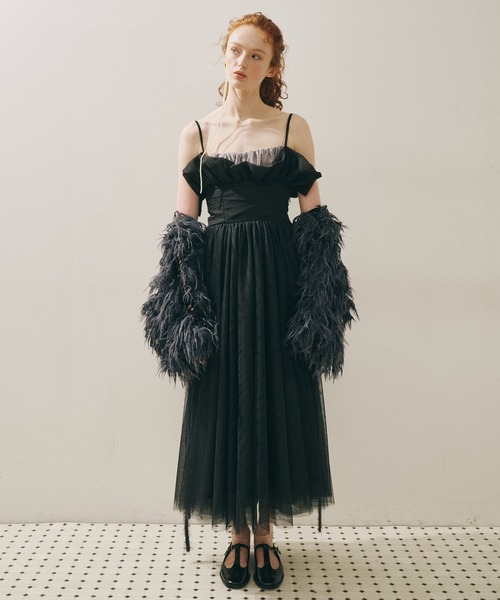 ヘムフリルコルセットワンピース（ワンピース）｜J1U by LA