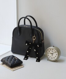 Afternoon Tea | カスタムチャームボストン型ショルダーバッグ(ショルダーバッグ)