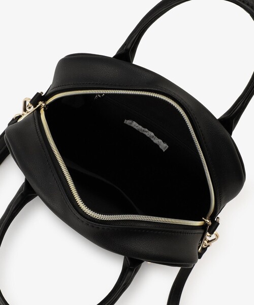 Afternoon Tea（アフタヌーンティー）の「カスタムチャームボストン型ショルダーバッグ（ショルダーバッグ・レディース・ブラック/ベージュ・ONE SIZE）」の13枚目の写真