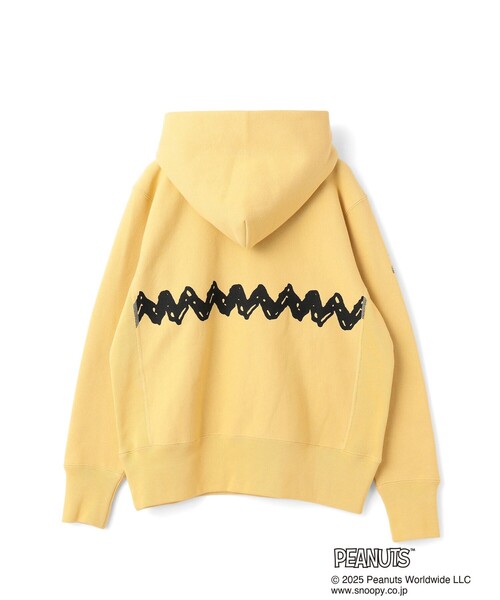 セール】〈WOMEN〉PEANUTS チャーリー・ブラウン パーカー / Champion