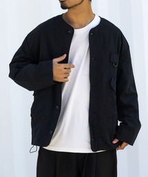 B.I.D.（ビーアイディー）の「《Bz》ノーカラージャケット(LEY)（その他アウター）」