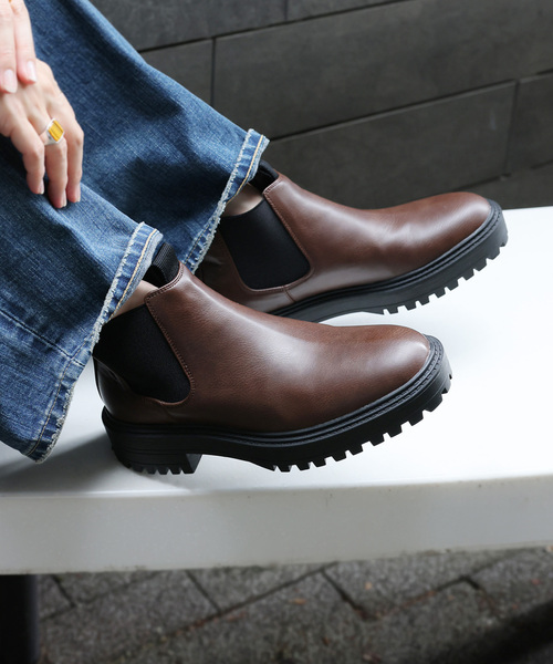 JOURNAL STANDARD relume（ジャーナルスタンダード　レリューム）の「《追加 / 新色》RELUME サイドゴアブーツ（ブーツ・レディース・ブラック/ブラウン・22.5cm/23.5cm/24.5cm）」の6枚目の写真