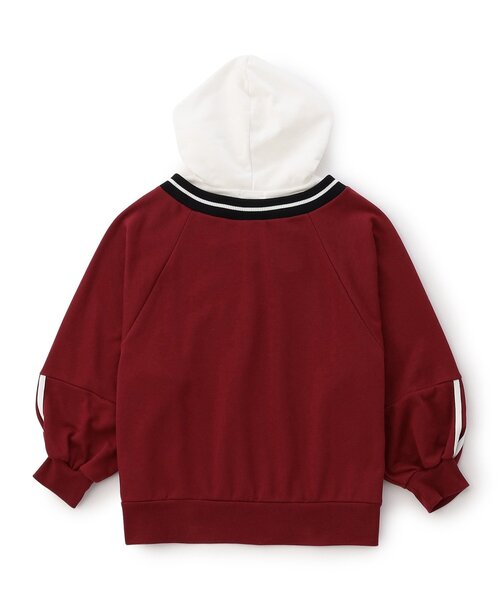 algy（アルジー）の「カジュアル裏毛フーディー（パーカー・キッズ・オフホワイト/ネイビー/レッド・X-SMALL/XX-SMALL/MEDIUM/SMALL）」の10枚目の写真