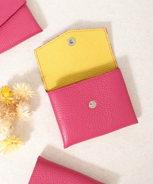 タイムセール】ミニウォレット アイボリー 韓国 saving miruve 楽天